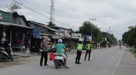 Polres Malaka Gelar Operasi Tingkatkan Kepatuhan  & Disiplin Masyarakat  Bralulintas