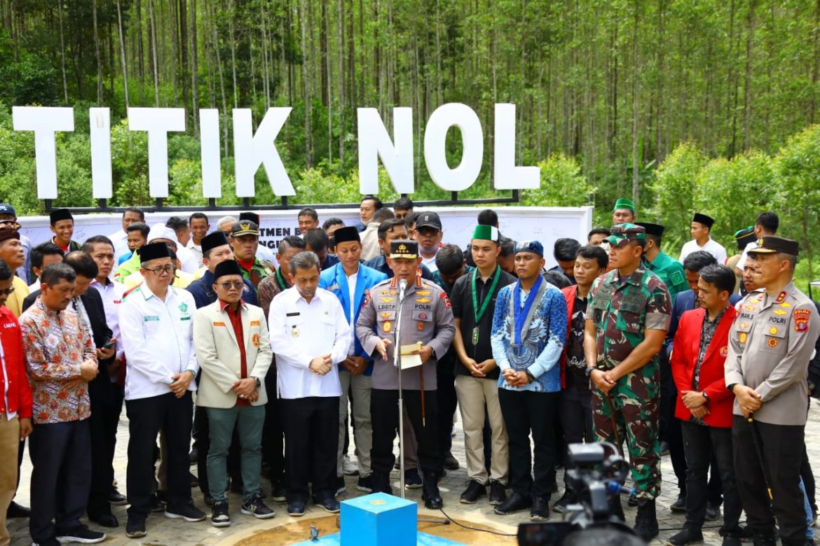 Gelar Bakti Kesehatan di Titik 0 IKN, Kapolri Gelorakan Visi Indonesia Emas 2045