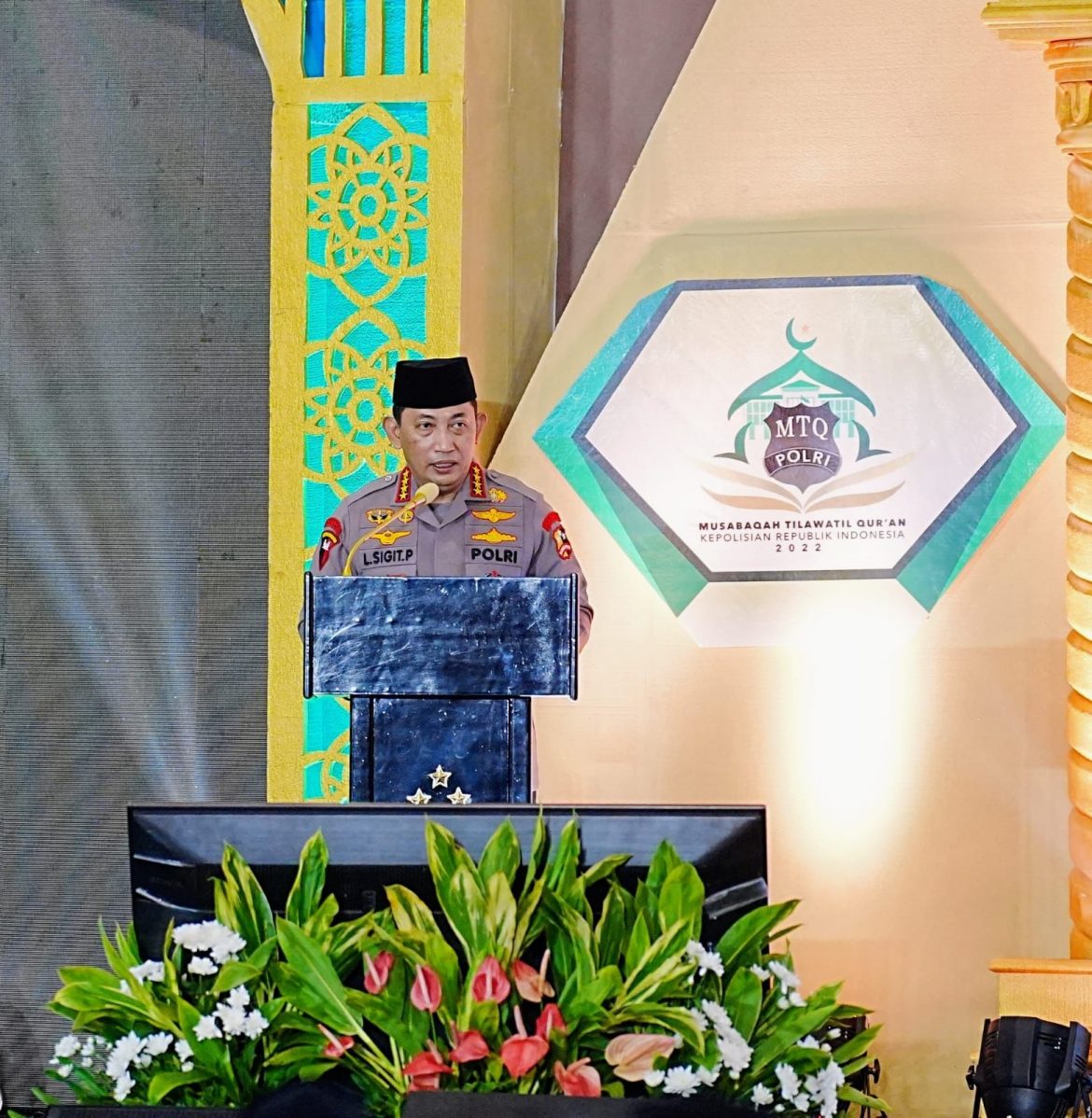 Anugerah MTQ Polri, Kapolri Berharap Terbentuknya SDM Unggul Berakhlak yang Diharapkan Masyarakat 