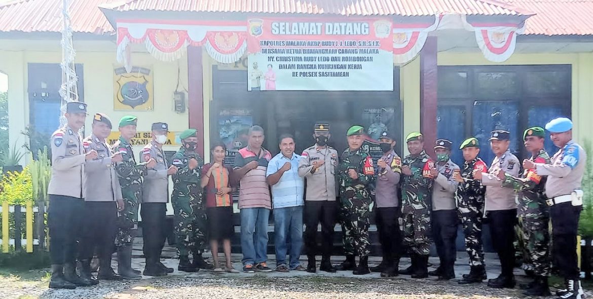 Kapolsek Sasitamean :TNI – Polri yg merupakan Fondasi Utama Dalam Menjaga Kamtibmas 