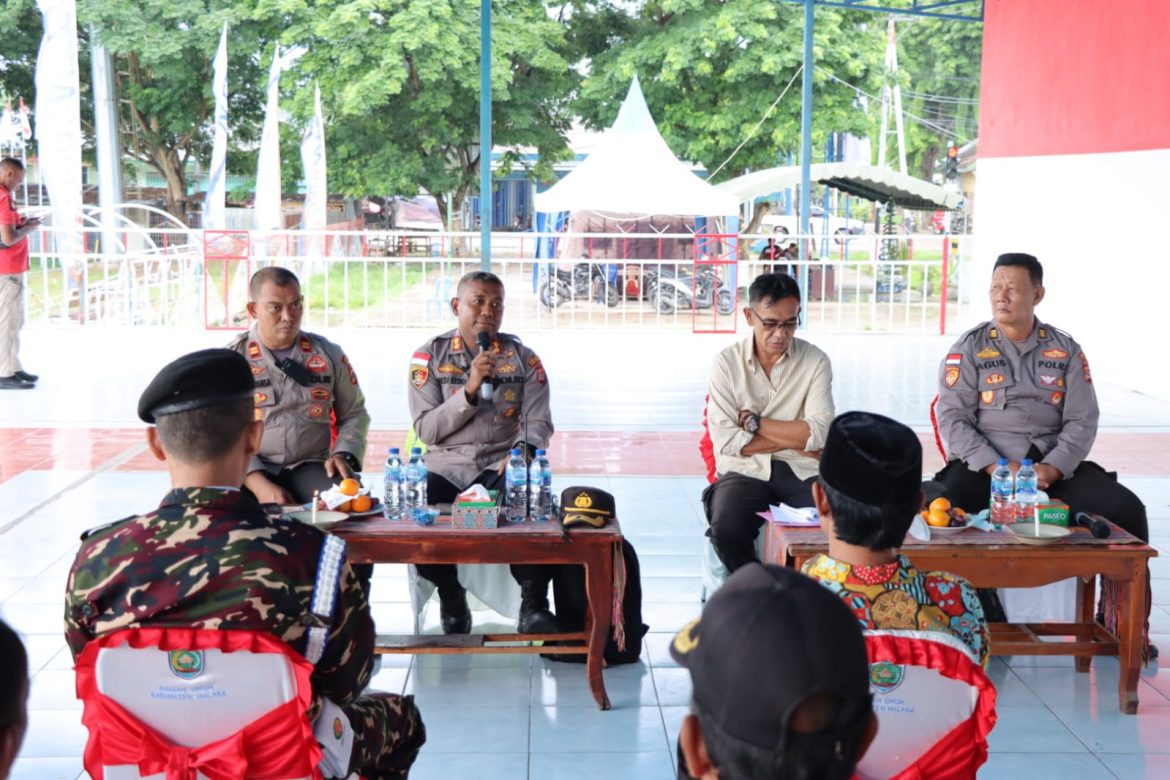 Polres Malaka Gelar Curhat Dengan TNI Dan Tokoh Masyarakat