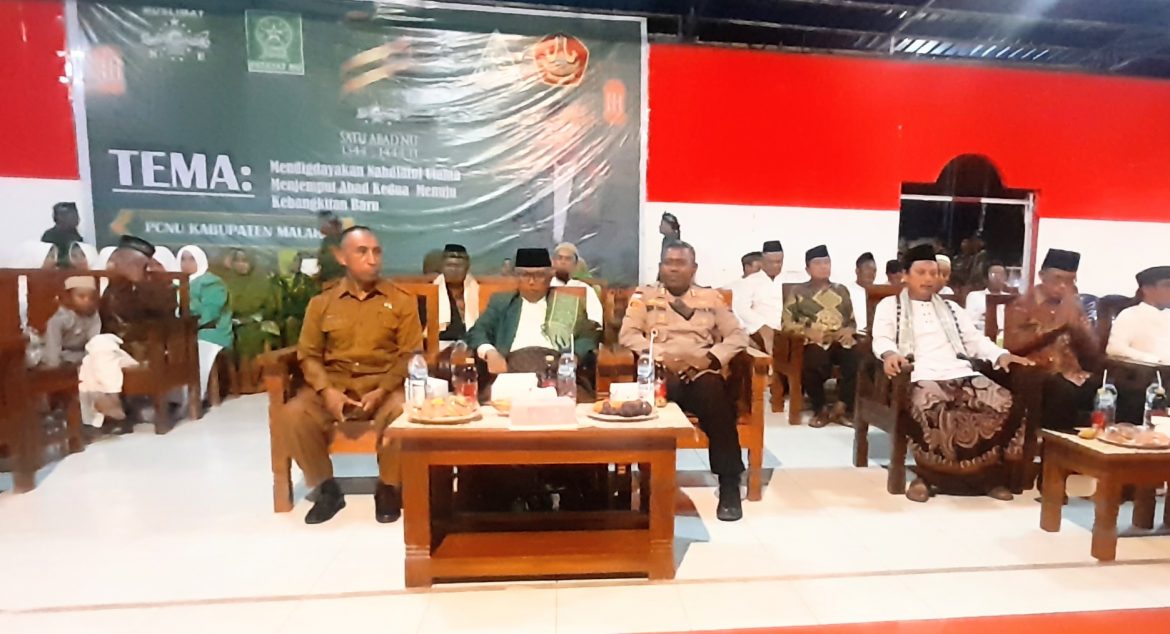 Kapolres Malaka Hadiri  Syukuran 1 Abad NU Dan Peringatan Isra’ Mi’raj Nabi Muhammad SAW