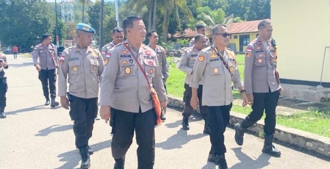 Unit Pelayanan Publik Polres Malaka Diatensi Langsung Karorena Polda NTT