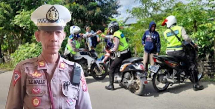 Tingginya Pelanggaran Satlantas Polres Malaka Kembali Terapkan Tilang Manual Dengan 3 S