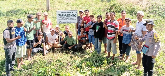 Ciptakan Sitkamtibmas Polsek Sasitamean Implementasikan Commander Wish Kapolda NTT 