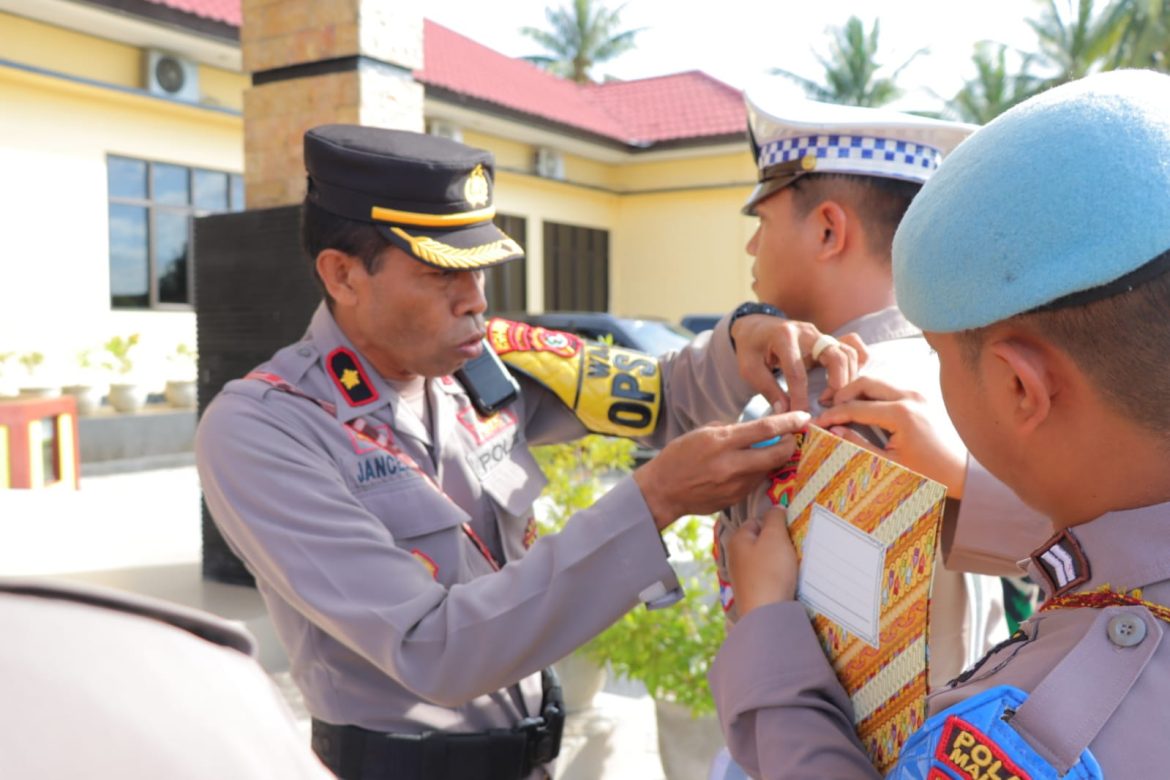 Tingkatkan Kesadaran Berlalulintas Polres Malaka Gelar Apel Operasi Patuh Turangga 2023