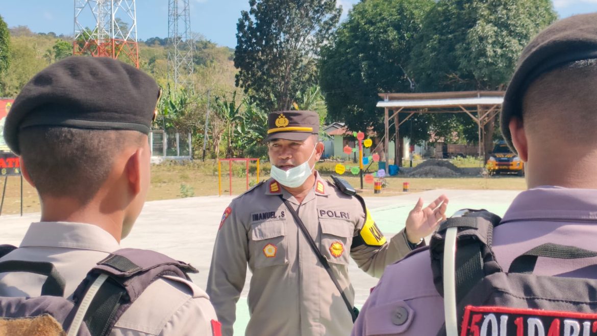 Polres Malaka Amankan Jalannya Eksekusi sebidang tanah Di Desa Wehali