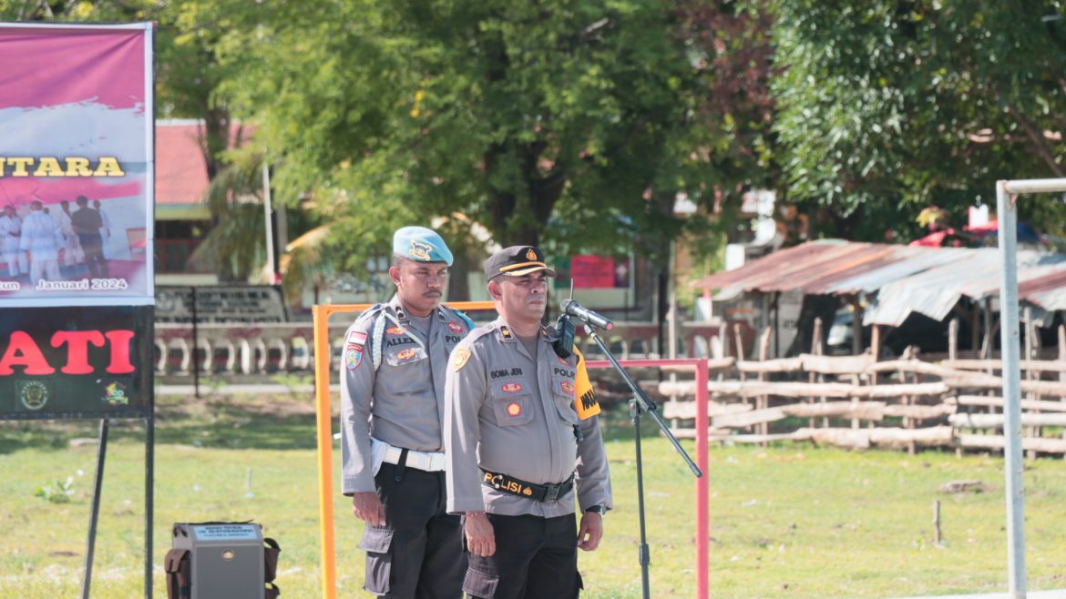 Sejumlah Perwira dan Bintara Polres Malaka Naik Pangkat Periode 01 Januari 2024.