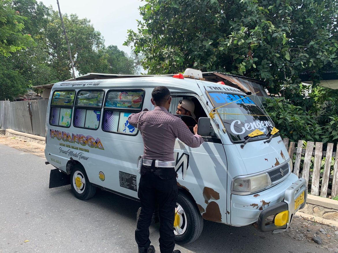 Ops Keselamatan Turangga Satlantas Polres Malaka Menyasar 11 Pelanggaran