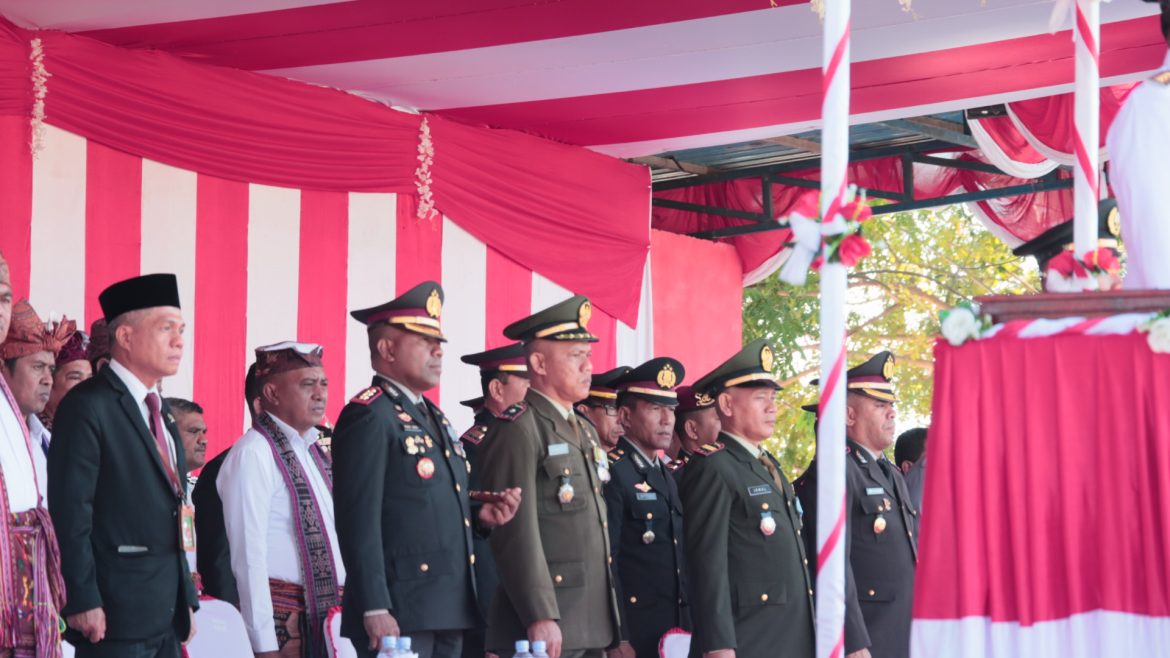 Kapolres Malaka Hadiri Upacara HUT RI Ke 79