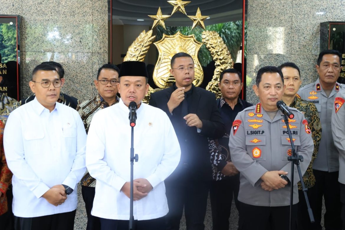 Menteri ATR/BPN Temui Kapolri Untuk Kerjasama Berantas Mafia Tanah Tanpa Toleransi