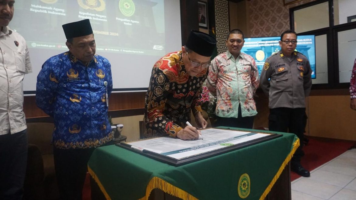 Satgassus Pencegahan Korupsi Polri Sosialisasikan Antikorupsi di Pengadilan Agama Kudus