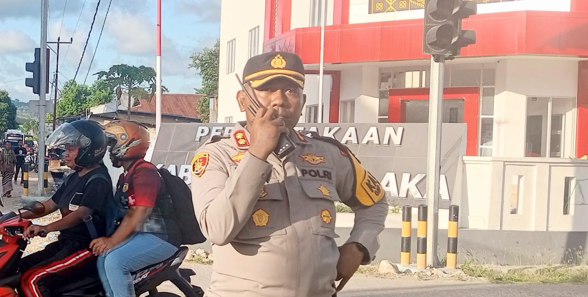 Kapolres Malaka Apresiasi Pelaksanaan Kampanye Akbar Tiga Paslon