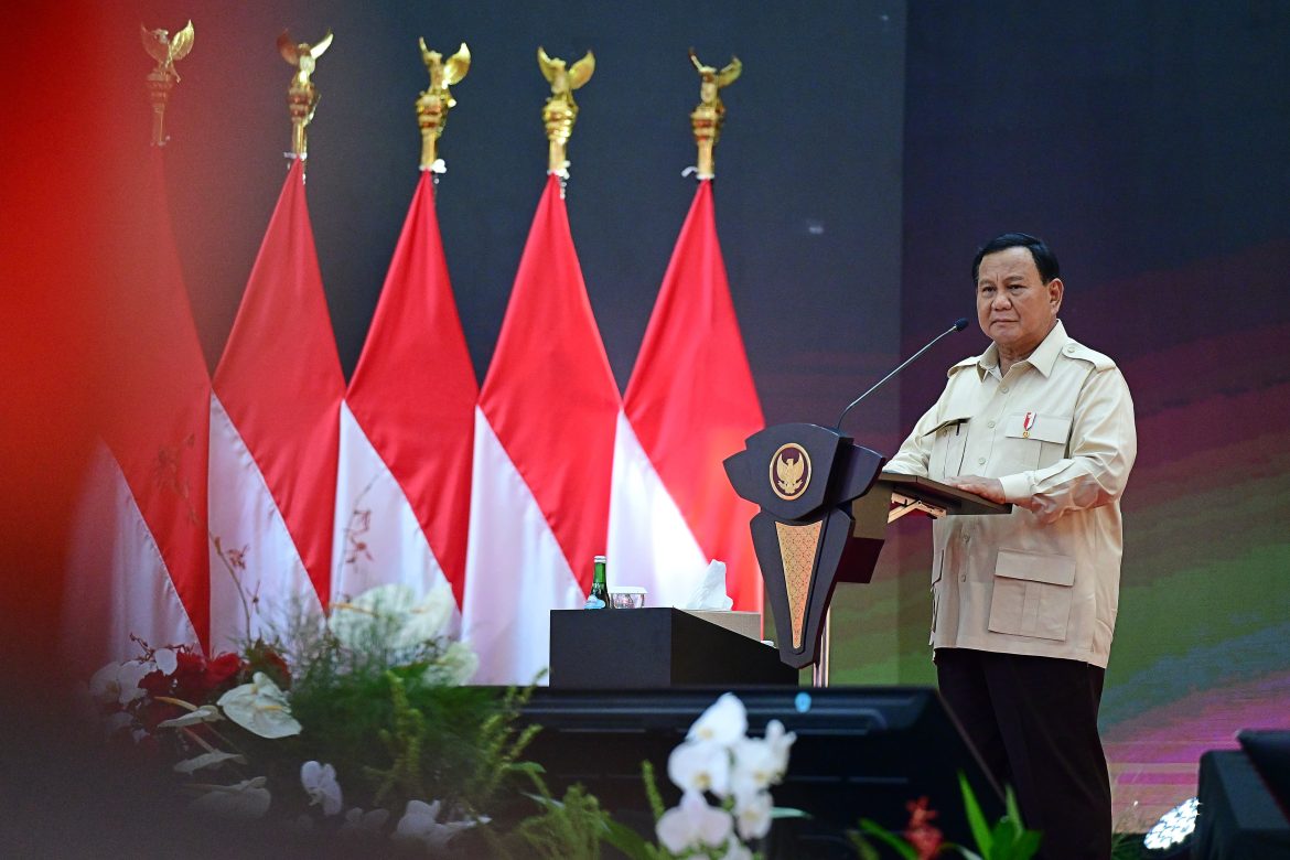 Presiden Prabowo Disambut Meriah di Pembukaan Apel Kasatwil Polri 2024