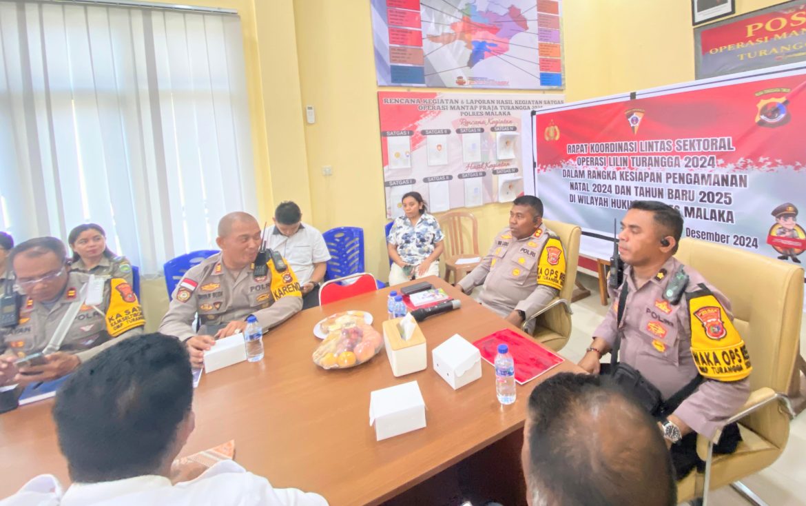 Operasi Lilin Siap Digelar di Malaka Dipimpin Kapolda NTT Kapolres Mengikuti Rakor Lintas Sektoral Bersama Forkopimda  