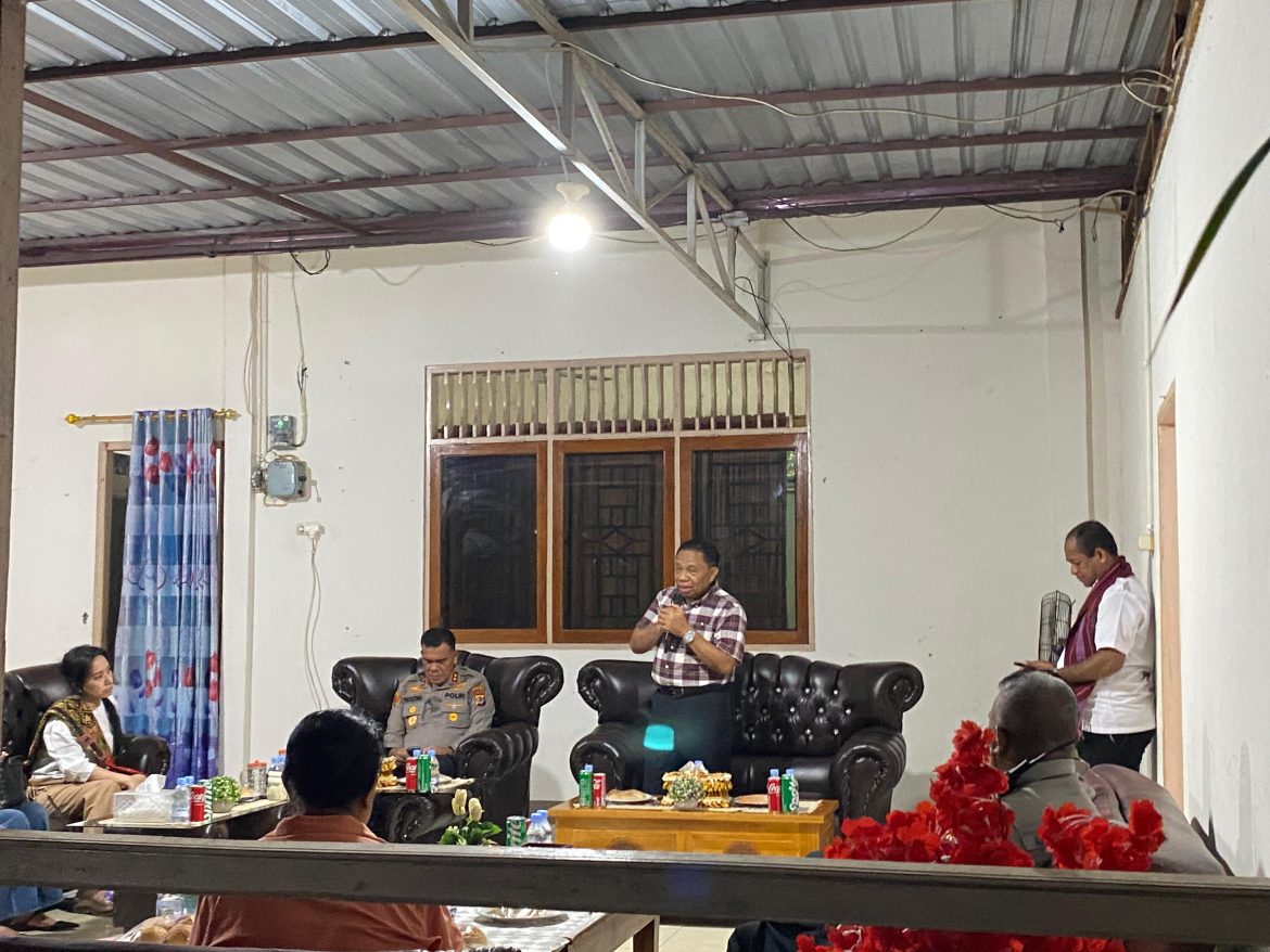 Kunker Pertama di Malaka Kapolda NTT di Sambut Bupati