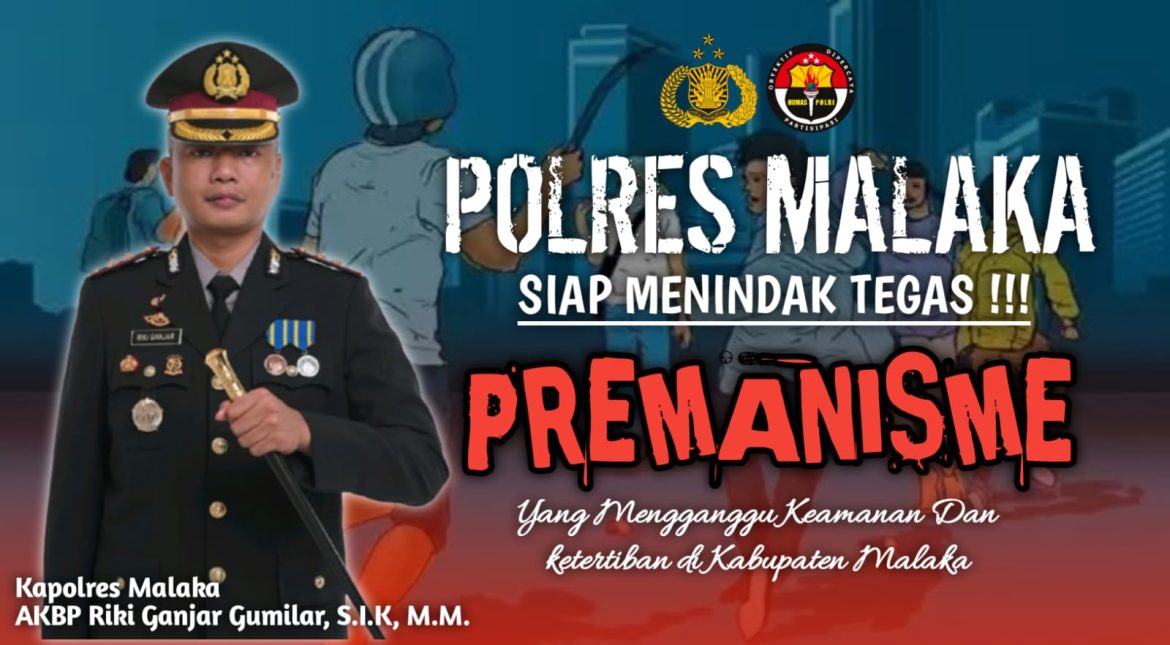 Polres Malaka Tegaskan Akan Tindak Tegas Segala Bentuk Aksi Premanisme