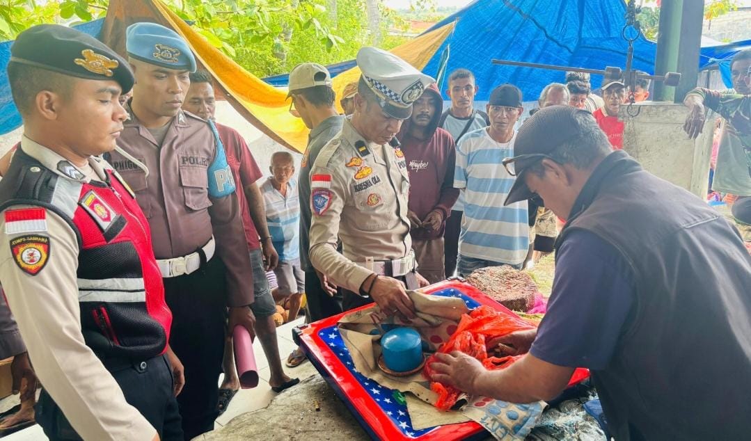 Operasi Pekat Hari Ke-3 Polres Malaka Tindak Amankan Pelaku Judi Bola Guling dan Kuru – Kuru di Pasar Mingguan Motamasin Betun 