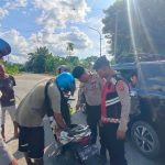 Operasi Pekat, Polres Malaka Gelar Patroli dan Pemeriksaan Kendaraan, Antisipasi Penyalahgunaan Sajam IMG-20250528-WA0006