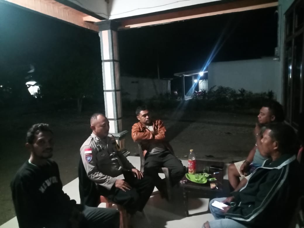 Polsek Wewiku Gencarkan Patroli Dialogis, Wujud Nyata Kehadiran Polri Cegah Kejahatan di Tengah Masyarakat