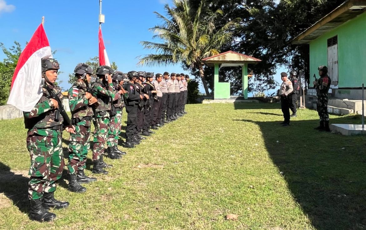 Sinergi Kuat TNI-Polri, Patroli Bersama Jaga Keamanan Perbatasan Malaka