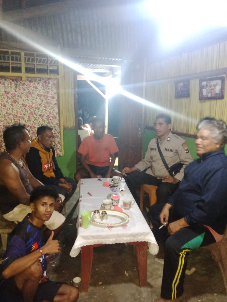 Polsek Kobalima Giat Patroli Dialogis, Wujudkan Keamanan Bersama di Tengah Masyarakat