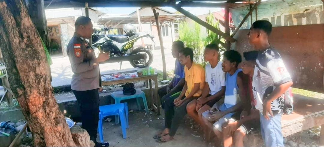 Polsek Malaka Tengah intensifkan patroli dialogis, warga diajak jadi pelopor kamtibmas