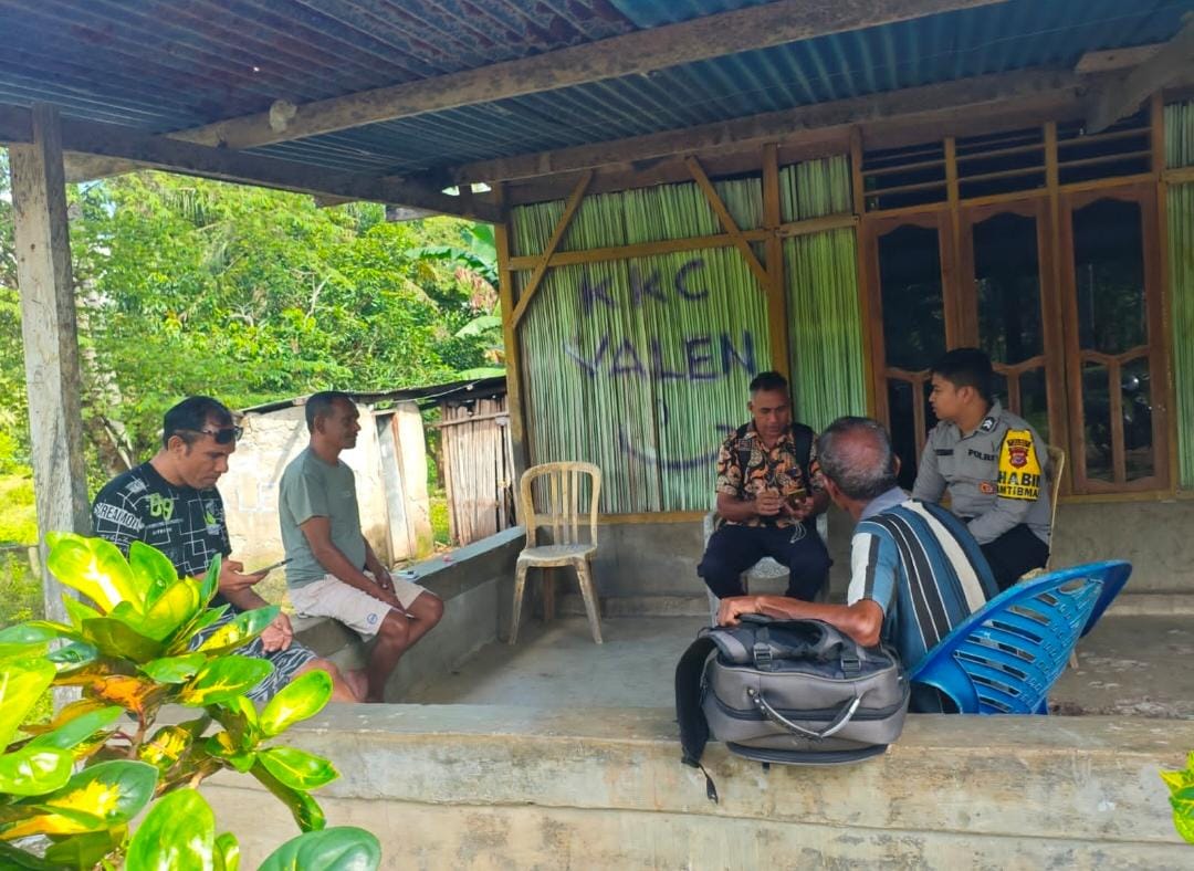 Polsek Malaka Timur gencarkan patroli dialogis dan himbauan kamtibmas untuk ciptakan wilayah yang aman dan kondusif
