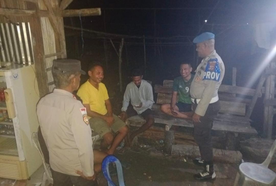 Polsek Sasitamean Gencarkan Patroli Dialogis, Wujudkan Lingkungan Aman dan Tertib