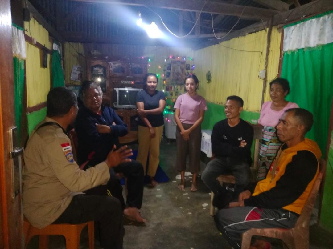 Polsek Kobalima aktif cegah kriminalitas melalui patroli dialogis dan edukasi kamtibmas