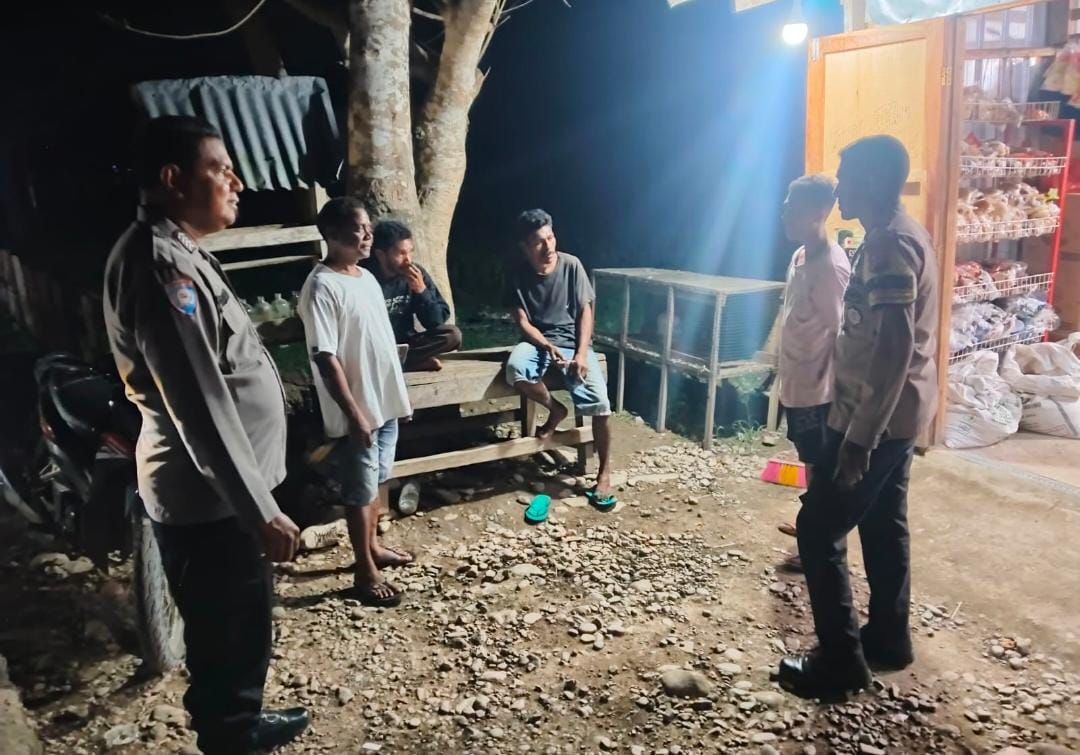 KRYD Polsek Sasitamean: edukasi dan patroli malam tekan potensi gangguan keamanan