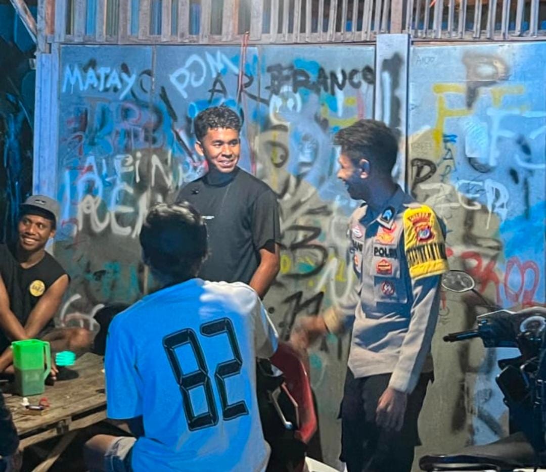 Polsek Malaka Tengah gencarkan patroli dialogis cegah curanmor dan tawuran pemuda