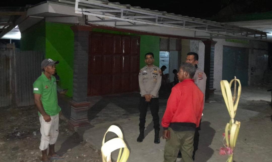 Patroli Dialogis Polsek Malaka Tengah, Cegah Curanmor dan Tawuran Pemuda