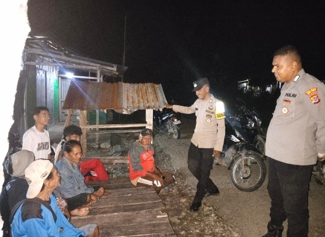 Polsek Sasitamean Gencarkan Patroli Dialogis, Wujudkan Situasi Kamtibmas Aman dan Kondusif