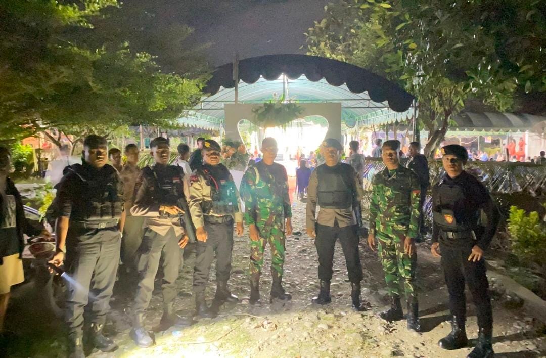 Polres Malaka Gelar Patroli Presisi Samapta, Jaga Situasi Malam Tetap Aman dan Kondusif