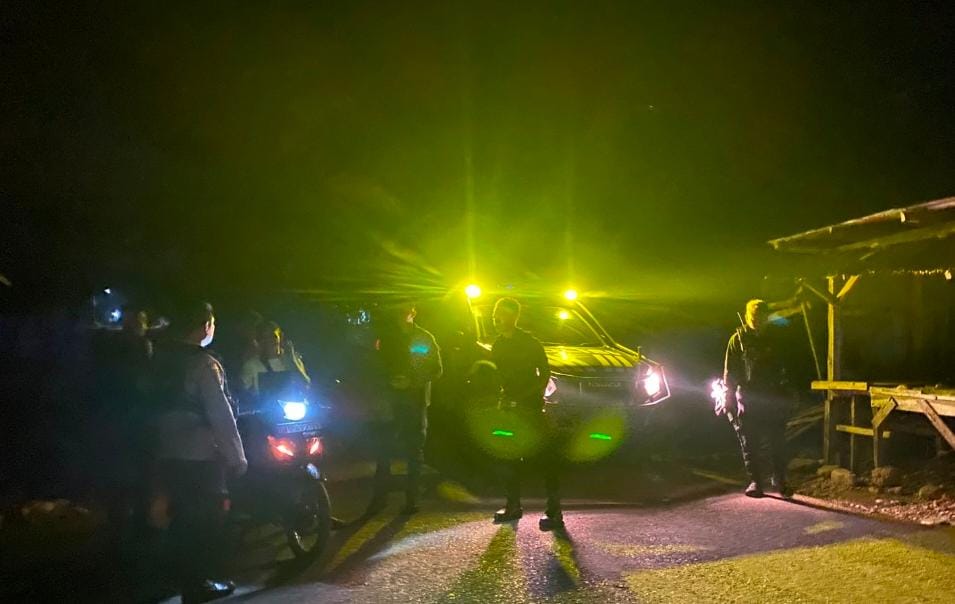 Polres Malaka Gelar Patroli Presisi Samapta, Pastikan Malam di Rai Malaka Tetap Kondusif