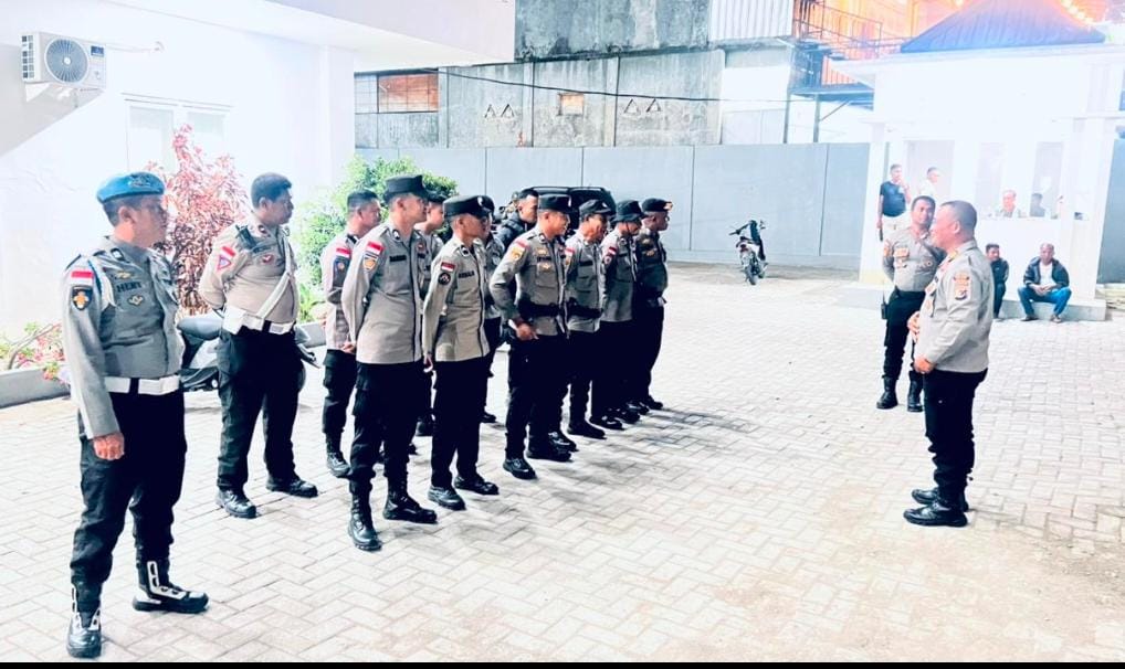 Polres Malaka Amankan Aksi Protes Tenaga Kontrak dengan Humanis, Situasi Berjalan Aman dan Kondusif