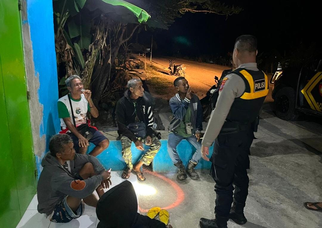 Polres Malaka Gelar Patroli Presisi Samapta, Wujudkan Malam yang Aman dan Kondusif