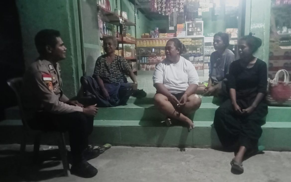 Polsek Rinhat Gencarkan Patroli Dialogis, Tekan Potensi Konflik di Masyarakat