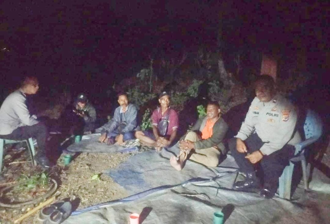 Patroli Humanis Polsek Laenmanen: Ajak Warga Jaga Kamtibmas, Peduli Lingkungan, dan Waspada TPPO