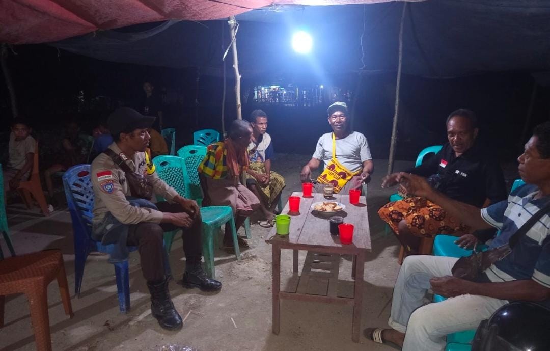 Patroli Dialogis Polsek Wewiku Wujud Kepedulian Polri dalam Menjaga Keamanan dan Ketertiban Masyarakat