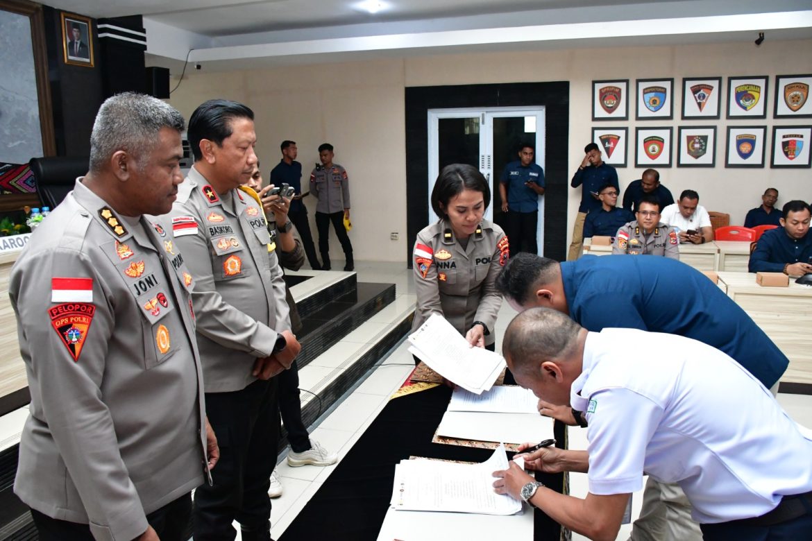 Polda NTT Teken Sejumlah Perjanjian Kerja Sama, Perkuat Sinergi Dukung Ketahanan Pangan dan Pengembangan SDM Polri.