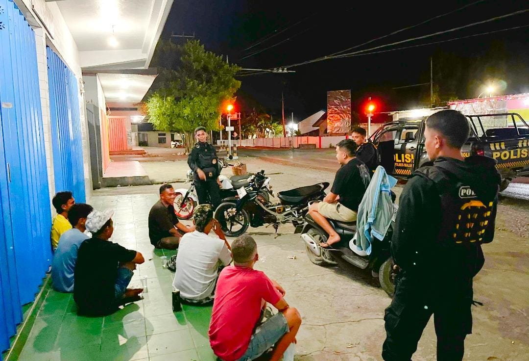 Turjawali Samapta Polres Malaka Gencarkan Patroli Malam, Cegah Gangguan Kamtibmas