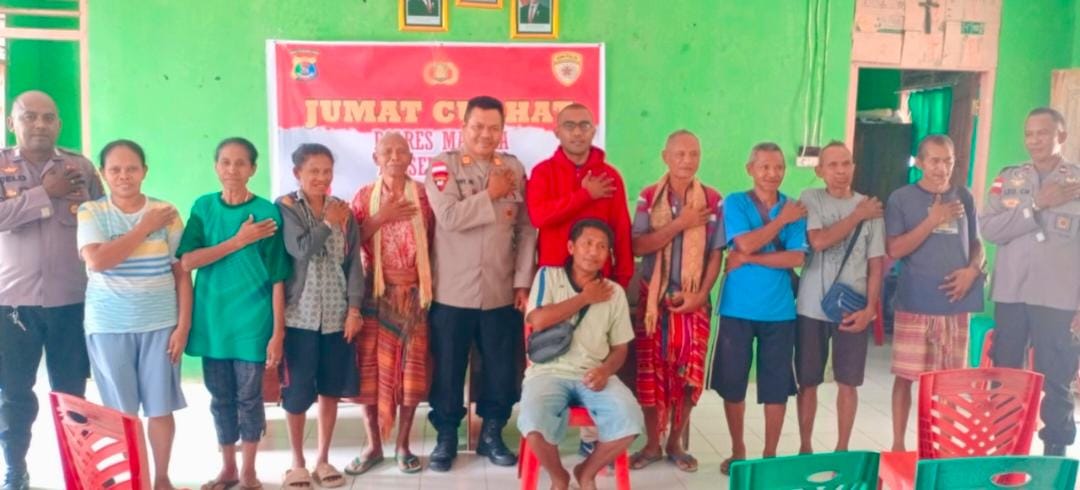 Polsek Rinhat Dengarkan Aspirasi Warga Melalui Program Jumat Curhat di Desa Biudukfoho