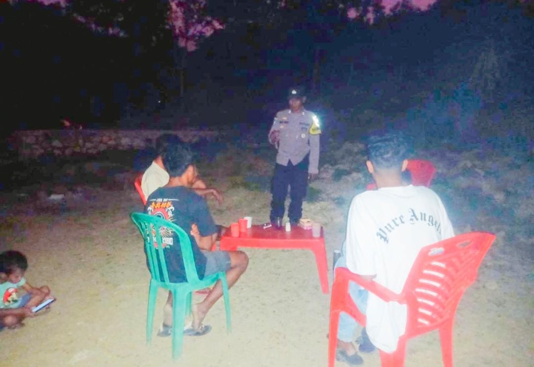 Polsek Malaka Timur Gencarkan Edukasi dan Himbauan Kamtibmas kepada Masyarakat