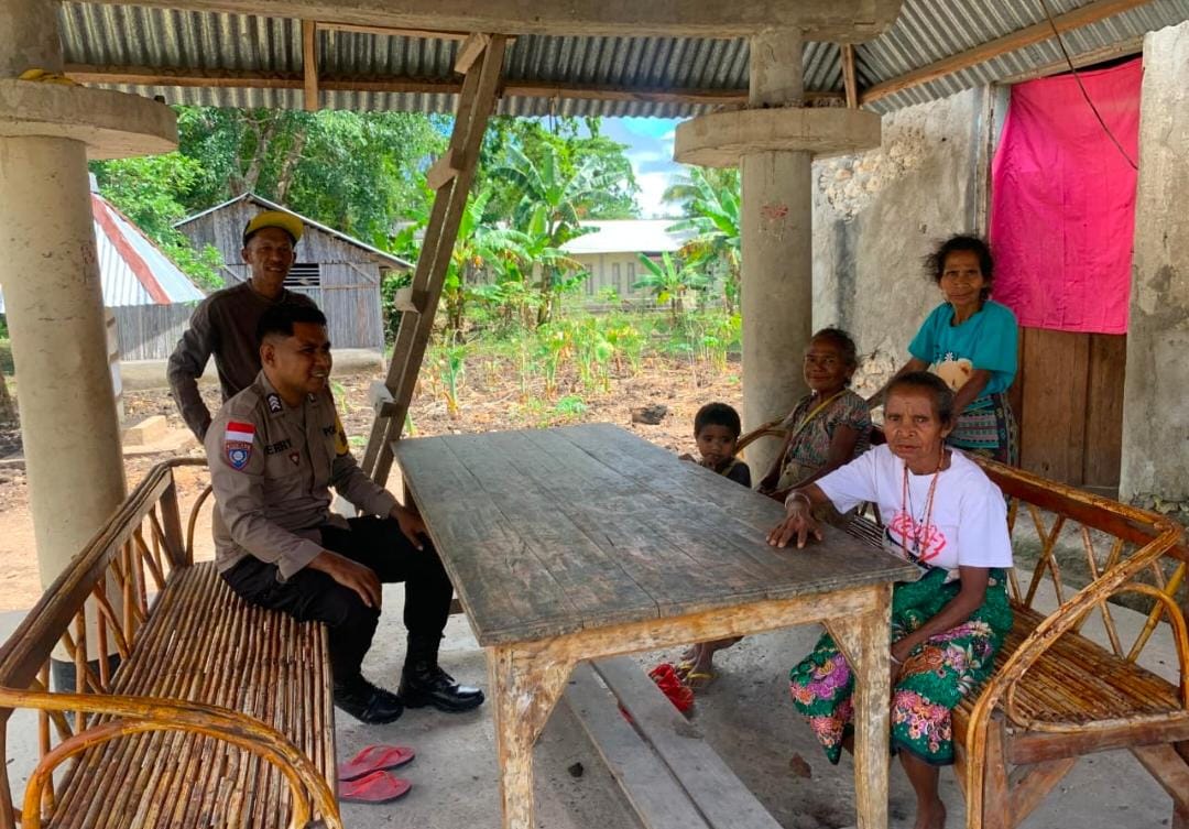 Polsek Rinhat Gencarkan Patroli Dialogis, Ajak Warga Waspada dan Cegah Aksi Curanmor