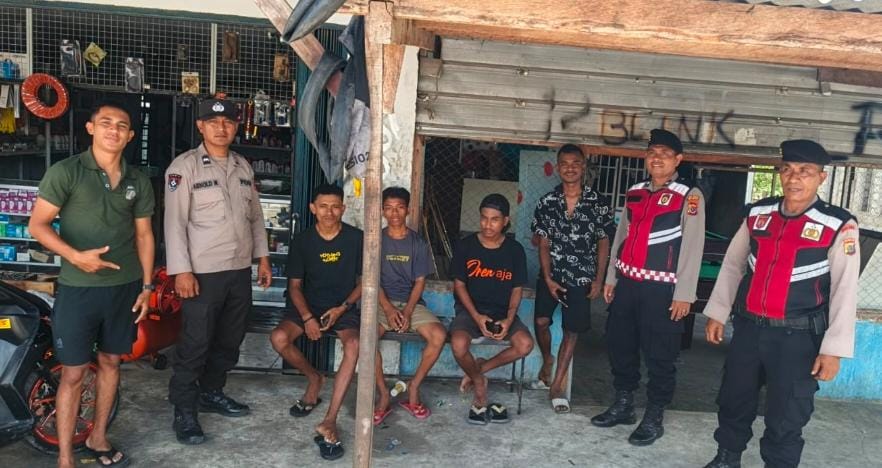 Sat Samapta Polres Malaka Gelar Patroli Kota dan Pengaturan Lalu Lintas, Wujudkan Kamtibmas yang Aman dan Kondusif
