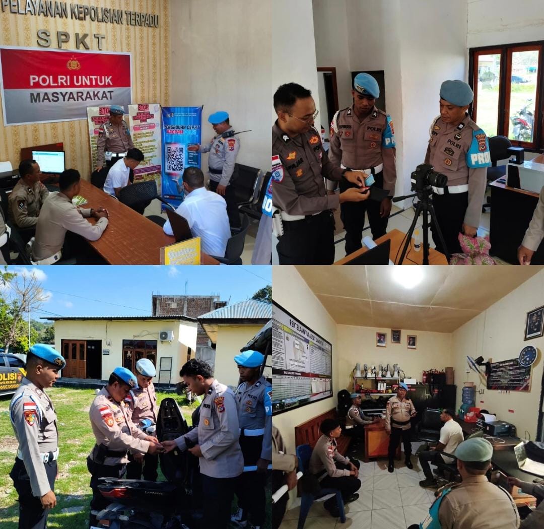 Propam Polres Malaka Sosialisasikan Larangan Gaya Hidup Mewah di Lingkungan Polri