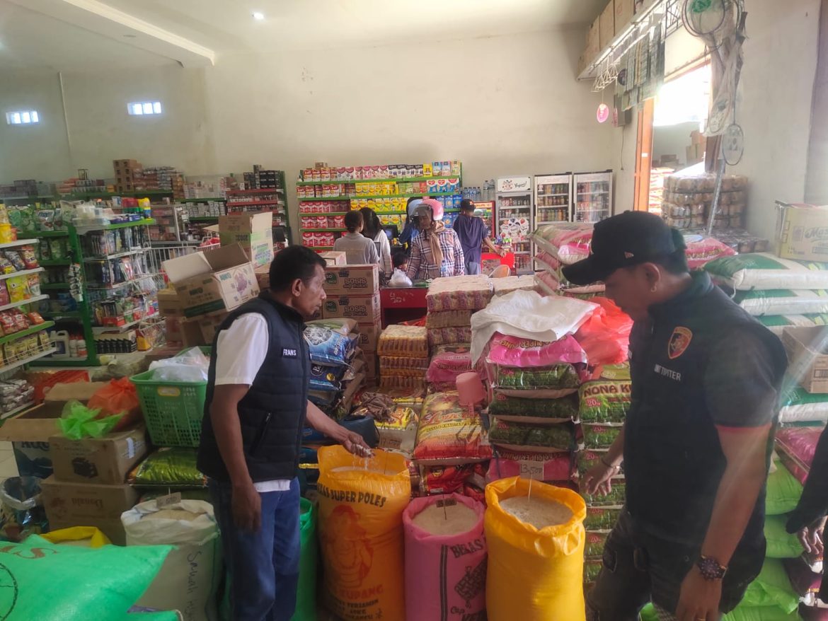 Polres Malaka Kawal Stabilitas Harga Beras, Pastikan Sesuai HET Pemerintah
