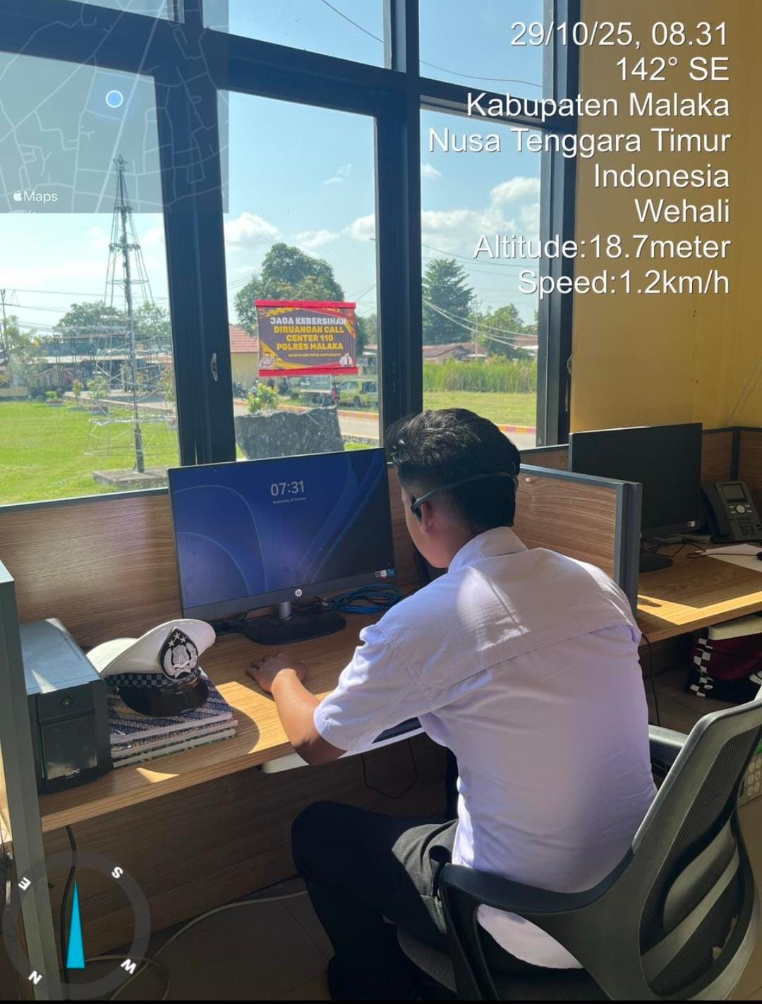 Call Center 110 Polres Malaka Siaga 24 Jam Layani Aduan Masyarakat